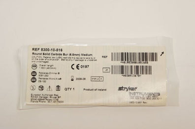 5300-10-516 ~ Stryker Round Solid Carbide Bur Medium 6.5mm (x)